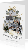 Foto-Weihnachtskarte Fotocollage 'Merry Christmas'