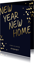 Umzugskarte New year - New home
