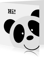 Freundschaftkarte Pandabär