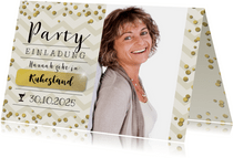 Ruhestand-Party champagner
