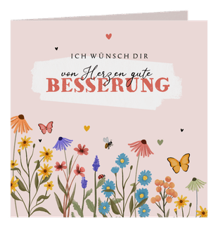Gute Besserung Karten mit persönlichem Text | Send a Smile