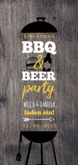 Einladung BBQ & BEER Party