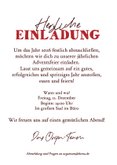 Betriebsfeier Einladungskarte Adventsfeier Glühweingläser 3