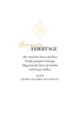 Christliche Weihnachtskarte Krippe 3
