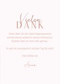 Danksagung Kommunion Foto & Berge rosa Aquarell 3
