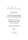 Einladung 9. Geburtstag Fotos & Luftballons 3