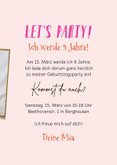 Einladung 9. Kindergeburtstag Alpaca 3