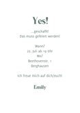 Einladung Abiparty rosa-grün mit Foto 3