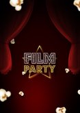 Einladung Filmparty 10. Kindergeburtstag mit Foto 2