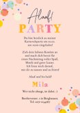 Einladung für Kinder zur Karnevalsparty Foto & Konfetti 3