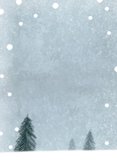 Einladung Geburtstag Winterparty Rückseite