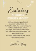 Einladung Jubiläumsfeier Hände mit Sekt 3