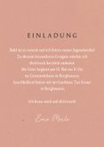 Einladung Jugendweihe Foto & Anemonen 3