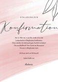 Einladung Konfirmation Linienzeichnung & Foto 3