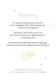 Einladung runder Geburtstag mintgrün Fotos in Kreisform 3