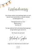 Einladung Wegweiser Gartenparty Schrebergarten Hochzeitstag 3