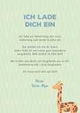 Einladung zum 10. Kindergeburtstag mit Zootieren 3