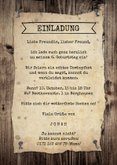 Einladung zum 6. Kindergeburtstag 'Gesucht' Cowboy 3