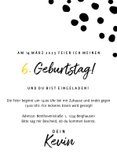 Einladung zum 6. Kindergeburtstag Leopard und Foto 3