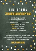 Einladung zum Neujahrsempfang 2027 Goldoptik 3