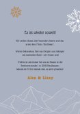 Einladung zur Après-Ski Party mit abstraktem Hintergrund 3