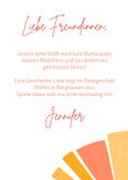 Einladung zur Babyparty "Sonnenschein" 3