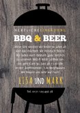 Einladung zur Geburtstagsparty BBQ & BEER 3