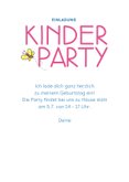 Einladung zur Kinderparty 'Fien & Teun' Tiere mit Torte 3