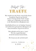 Einladung zur 'Traufe' Fotocollage & Gold 3