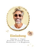 Einladungskarte Foto Gartenparty Häppchen 2