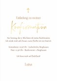 Einladungskarte Konfirmation Sonnenblumen 3