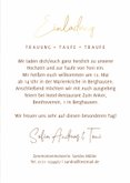 Einladungskarte Traufe Herzfoto & Goldschrift auf Holz 3