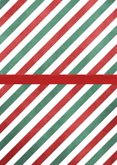 Einladungskarte Weihnachtsfeier vintage Anzugfliege Rückseite