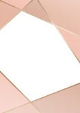 Einladungskarte zur Hochzeit geometrisch Rückseite