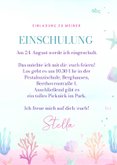 Foto-Einladung Einschulung Einhorn-Meerjungfrau 3