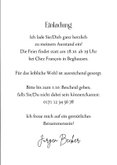 Foto-Einladung 'Rente' Mann Zeitschrift 3