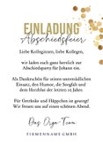 Fotocollage Abschiedsfeier Einladungskarte 'Best of ...' 3