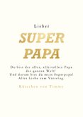 Fotocollage-Karte Vatertag 'Superpapa' 3