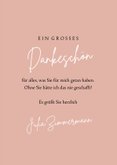 Fotokarte Dankeschön 3