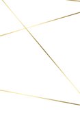 Fotokarte Hochzeit Linienspiel gold Rückseite