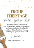 Fotokarte Malerbetrieb zu Weihnachten Pinsel und Farbe 3