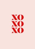 Fotokarte Valentinstag 'Single' XOXO 2