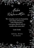Fotokarte Weihnachtsgrüße holografischer Fotorahmen 3