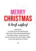 Freche Weihnachtskarte 'Good vibes' 3