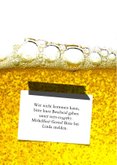 Geburtstagseinladung Porträt auf Bier 2