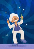Geburtstagskarte 'Forever Young' 70 Jahre Disco Retro 2
