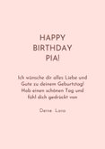 Geburtstagskarte Katze Partyhut 'purr-fect Birthday' 3