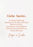 Geburtstagskarte Luftballons Metallic 3