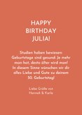 Geburtstagskarte Otter Partyhut lustig 'an-otter year older' 3