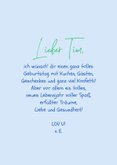 Geburtstagskarte Tortenstück fürs Bruderherz 3